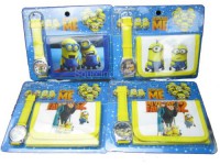 Minions pakke (pengebok & Klokke)
