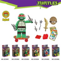 Lego turtles pakke. 6 poser (NY)