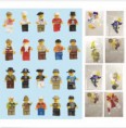 10 PK Lego figurer